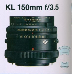 Mamiya K/L 150mm f/3.5