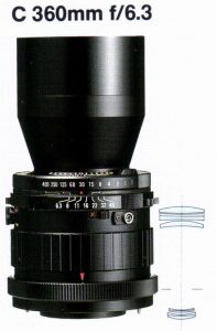 Mamiya Sekor C 360mm f/6.3