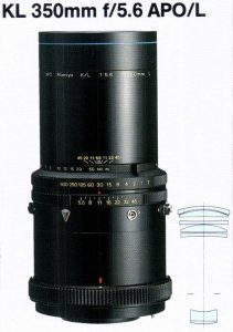 Mamiya K/L 350mm f/5.6 APO/L