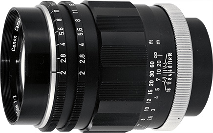 Canon Super-Canomatic Lens R 100mm 1:2