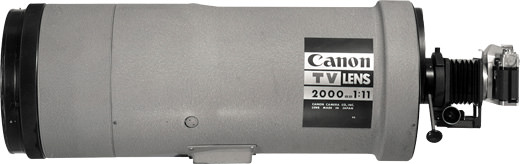 Canon TV 2000mm f/11